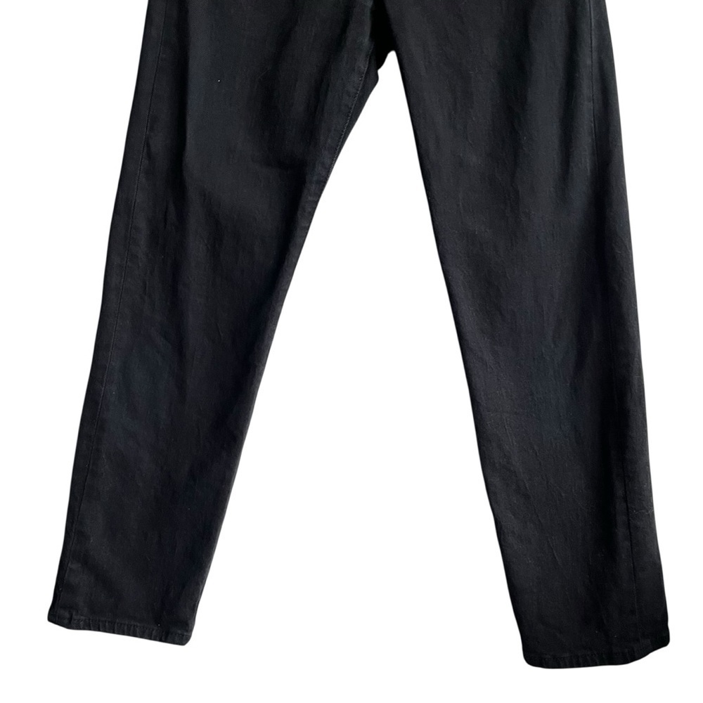 Levi’s Wedgie Straight Ankle Jeans Black Sprout W24 High Rise - Picture 4 of 15
